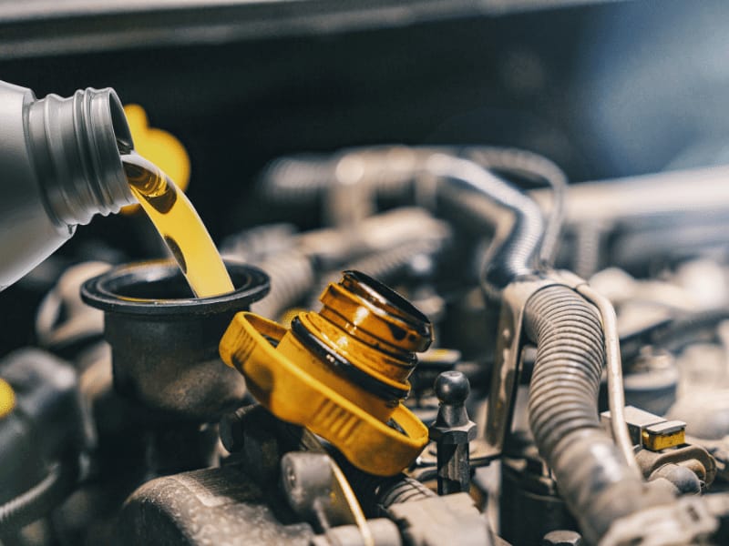Engine Oil Change (Mineral)
